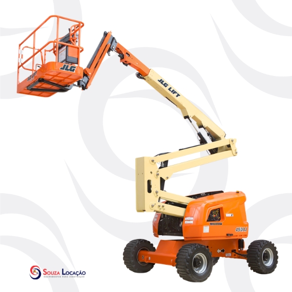 Plataforma Elevatória Articulada Elétrica 450AJ