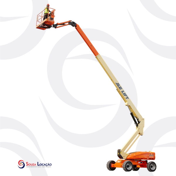 Plataforma Elevatória de Lança Articulada Elétrica E600JP