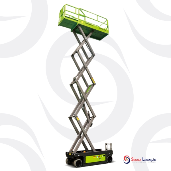 Plataforma Elevatória Tipo Tesoura Elétrica ZS0808AC-Li